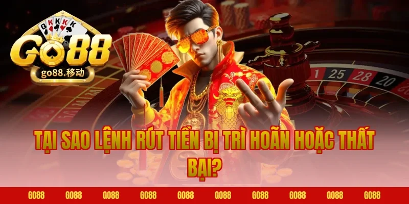 Tại Sao Lệnh Rút Tiền Bị Trì Hoãn Hoặc Thất Bại?